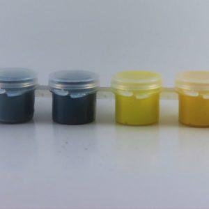 Paint Pots - Shades of Yellows and Greys