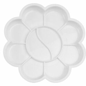 Flower paint palette (8 wells)